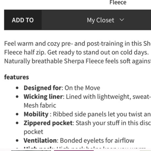 Lululemon Stand Out Sherpa 1/2 Zip Pullover gray Boucle jacket 12 - Picture 9 of 10